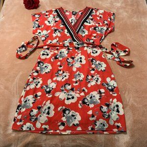 Bobbeau Floral Dress Size M